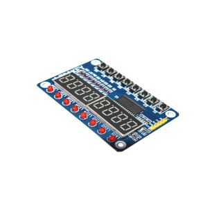 China 0.24A Digital LED Tube Arduino Development Board TM1638 8 Bit LED Display Module factory