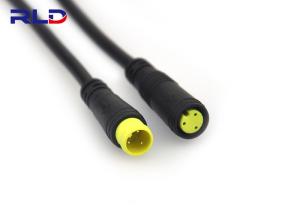 China IP65 2 - 6 Pins Cable Waterproof Plug Connector Electric Cable Signal factory