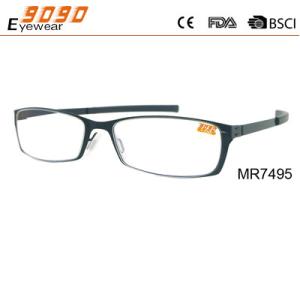 China New design high quality fashionable reading glasses ,made of metal frame factory