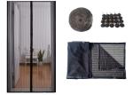 Portable Door Mosquito Net Easy Install Durable Magnetic Screen Door