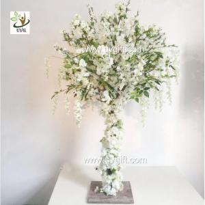 China UVG 4ft Tall Wedding Centerpieces for Tables Wisteria and Cherry Blossom Artificial factory