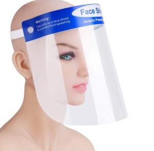 China Anti Fog Antibacterial Full Face Shield Easy Wearing Custom Carton Packaging factory