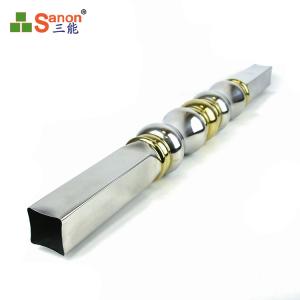 China 304 Stainless Steel Railing Design Corrosion-resistant And Durable Stair Balusters factory