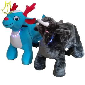 China Hansel entertainment zoo rider toy to kids battery operated animal walker motorized go karts factory