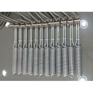 PTFE Sheathed Spiral Immersion Heater Most Chemistries Resistant