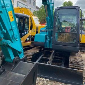 China Mini excav price Kobelco 75 second hand small digger mini excav digger mini digger factory