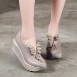 S393 Leather Shoes Handmade Toe Layer Cowhide High Quality Women'S Shoes Custom