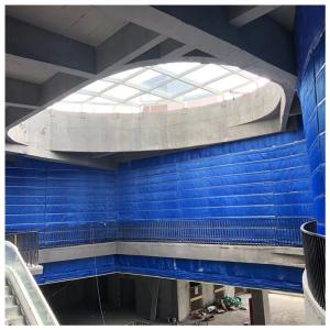 China Wall Mounted Fire Prevention Roller Curtain For Commercial Building factory