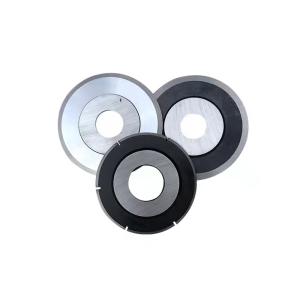 China Stick Packaging Hobbing Blade Circular Packaging Knife Slitting Blade For Cutting Metal Sheets factory