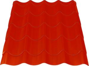 China Bottom 5U 7U 0.2mm Thickness Steel Roofing Sheets factory
