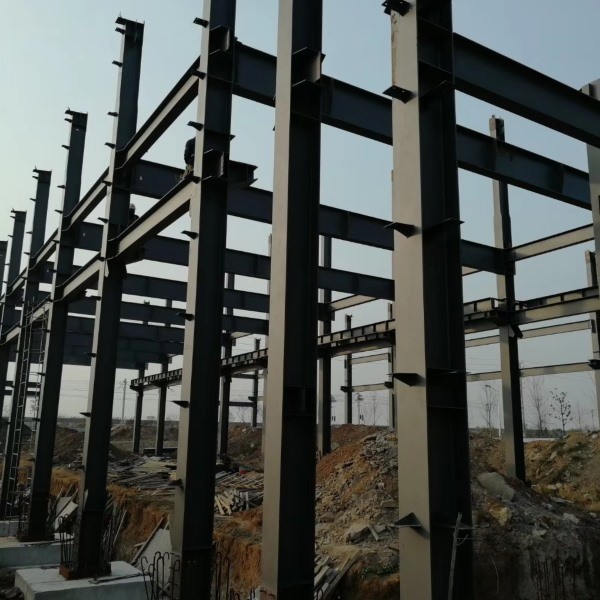 Prefabricated Frame Fireproof Large Span Steel Structure Workshop