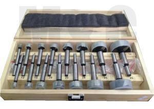 China Forstner Wood Drill Bits Set in Wooden Box Fine Ground Edges factory