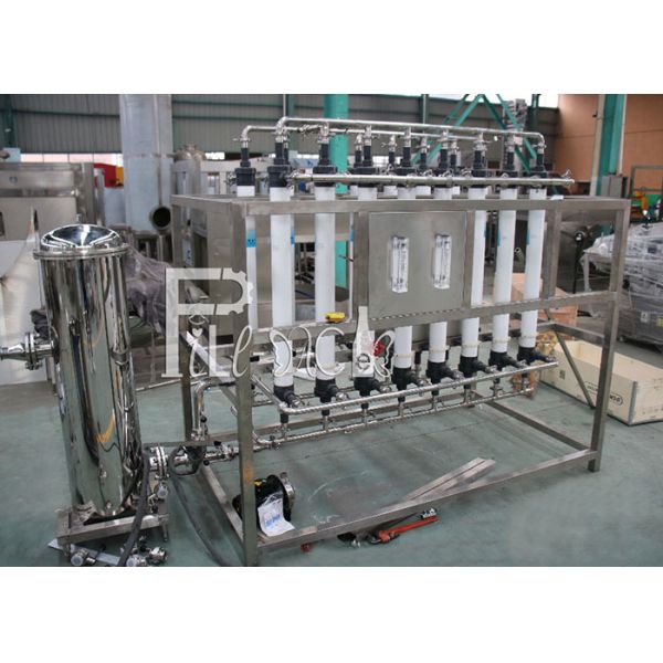Automatic Stainless steel 10000LPH UF Water Treatment System For Drinking Water