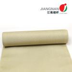 M30 Vermiculite Coated Fiberglass Fabric , High Temperature Resistant Fabric