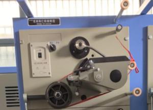 Textile Yarn Cone Winding Machine , Digital Thread Cross Cone Winder