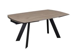 China 6 Seats Contemporary Extension Dining Table factory