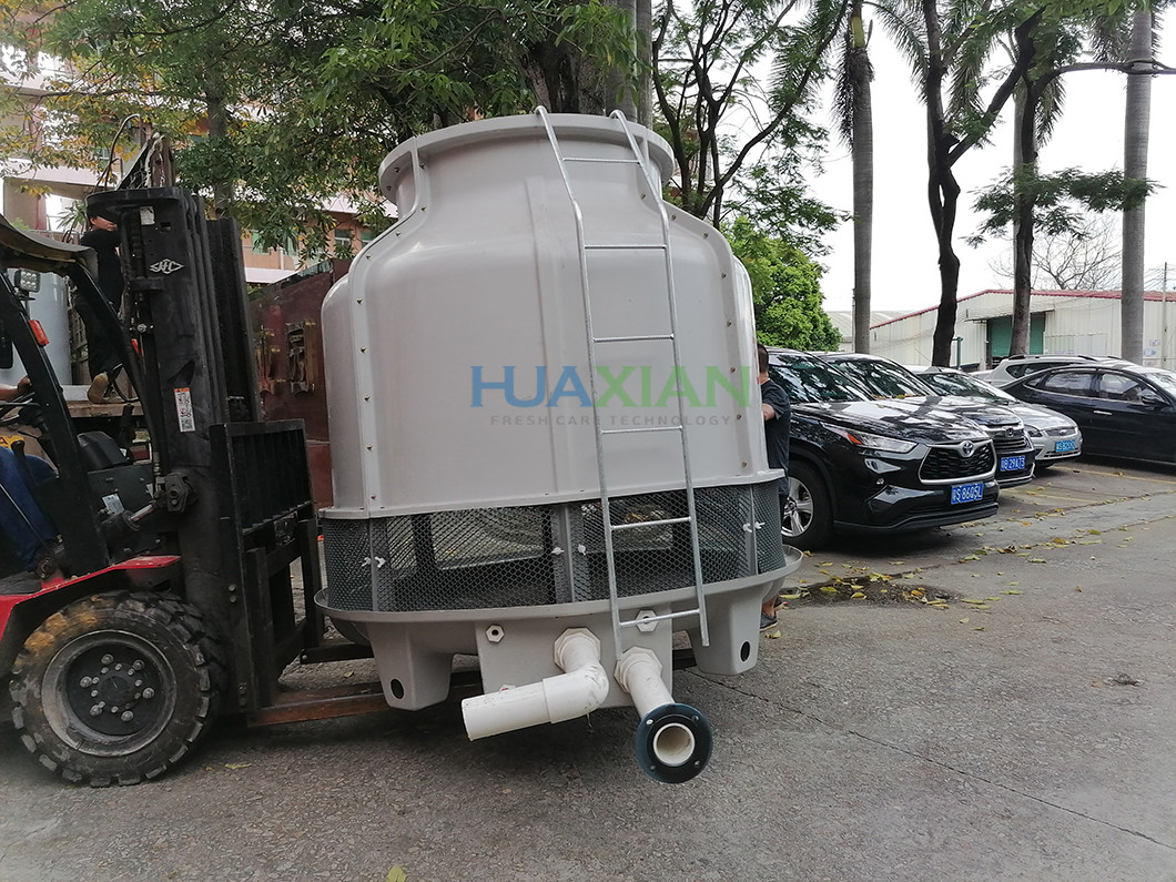 20 Ton Flake Ice Making Maker With Stainless Steel Ice Storage Room
