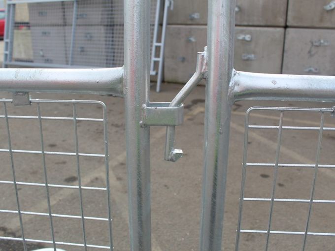50 x Police Crowd Barrier / Met Barrier Metal Barrier