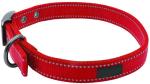 Reflective Heavy Duty Nylon Dog Collars Metal Buckle Eco Friendly 5 Sizes Option