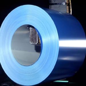 China Color Coated Galvalume Ppgl Steel Coil Sheets 750mm For Decoration factory