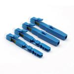 Blue Color Fiber Optic Connector , LC UPC Fast Connector For FTTH CATV CCTV