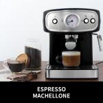 Automatic Multifunction Coffee Machine 1.5L 850W Anti Drip Commercial Espresso