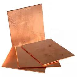 China Copper Plate3'' 1/2 Sheets High Quality Hot Selling Red Pure Copper Nickel Plate factory