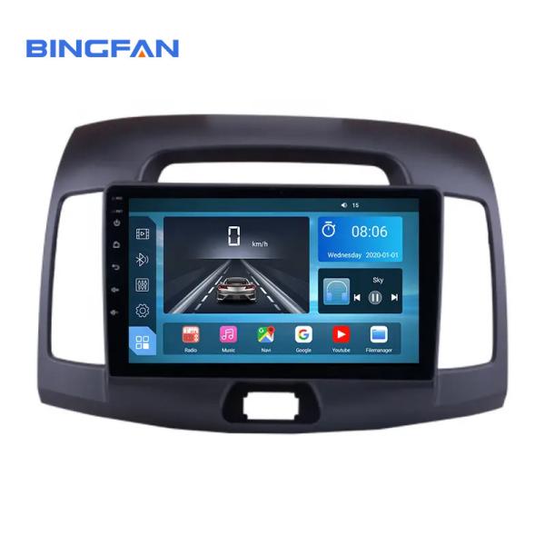 360 Degree Camera System Carplay Auto Car Audio For Hyundai Elantra 2007-2011