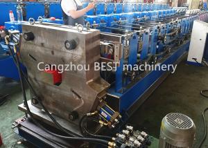 China Steel Square Rectangle 3kw Downpipe Roll Forming Machine factory