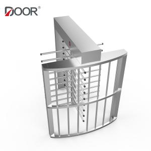China Pedestrian Control System Single Door Security Full Height Turnstile Gate factory