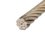 Tolerance ±1% Steel Grade Steel Galvanized Wire Rope for Elevator Equipment in