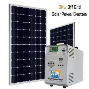 China MC4 Connector Solar Power Home Kits 3000W Solar Generator factory