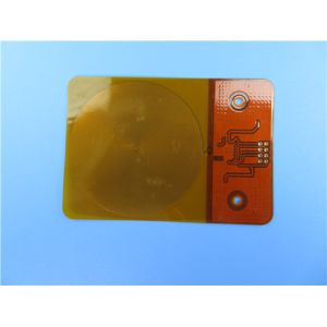 no Stiffener Flexible PCB Board Polyimide Flex PCB For RFID Sensor