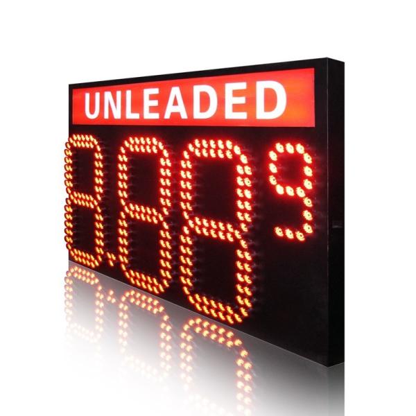 USA 8.889 Outdoor and Semi outdoor LED Gas Sign with System Connectivity vms