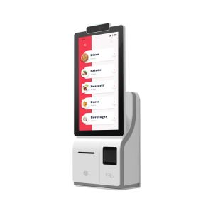 Desktop Self Service Payment Kiosk Touch All In One Two Screen Optional