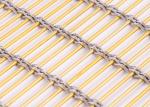 8mm Woven Aluminum Stainless Steel Metal Mesh Cabinetry Stairs