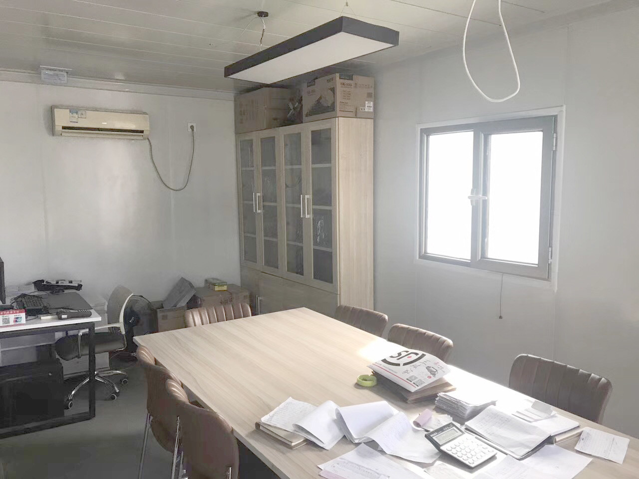 Prefabricated Flat Pack Container Steel Structure Modular Container Q235 Q355