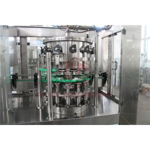 China Monoblock 2 In 1 Metal Tin Beverage Can Filling Machine For Juice And Water factory