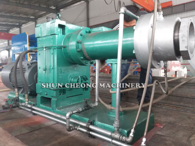CE 22kw Rubber Extruder Machine Hot Feed Extruder Equipment