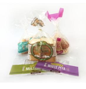 China Moistureproof PE toast Bread Packaging Bag 200g Custom Gravure Printed factory