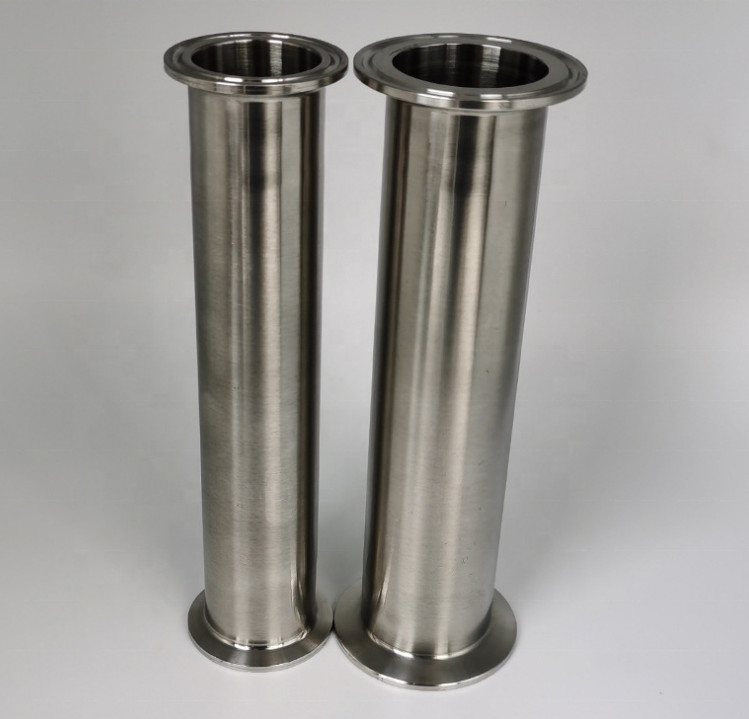 1/2in 1in Steel Pipe Fitting Tri Clamp Column Pipe Spool Fitting For Pipe Connectors
