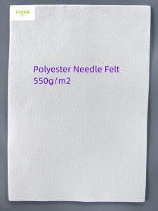 China Polyester Needle Felt Filter Cloth Normal Temperature 300 - 550gsm factory