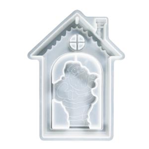 China House Shape Tray Silicone Resin Mold Para Resin Epoxy For Craft Projects factory