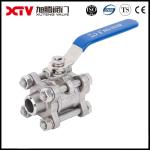 Temperature Normal Temperature Xtv 3-Piece Full Port Manual Stainless Steel 3PC