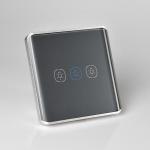 Smart Home Voice Control Eu Us Smart Wifi Wall Touch Switch 1/2/3 Gang Glass
