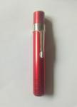 Red Color Glossy Finish Pen Styple Aluminum Alloy Chalk Holder
