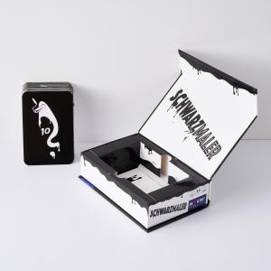 China OEM Game Card Cardboard Flip Box With Paper Tray Playing Cards Game Packaging Box factory