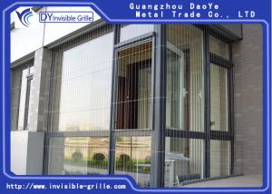 China Multi Purpose Solutions Window Invisible Grille 316 Stainless Steel Material factory