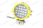 63W LED Off Road Driving Lights 7 Inch Yellow / Red / Black Color With Screws