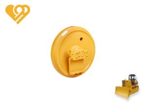 China ZG50Mn Steel Bulldozer Front Idler Assembly Undercarriage Parts Heat Treatment HRC 48-56 factory